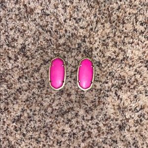 Pink Kendra Scott Earrings (Danielle)